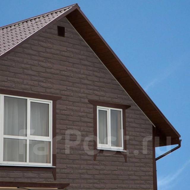 Фасадные панели для наружной отделки под камень/кирпич. Цена: 550₽ во ...