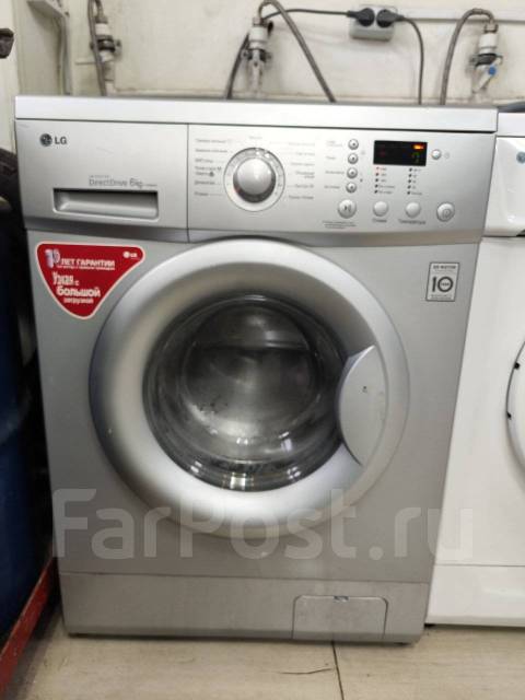 Стиральная машина LG DirectDrive 6kg. Гарантия. Доставка, LG, 6,5 кг, б ...