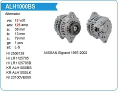 ��������� Nissan QD32 125A Elgrand 1997-2002 Krauf ALH1000BS ����