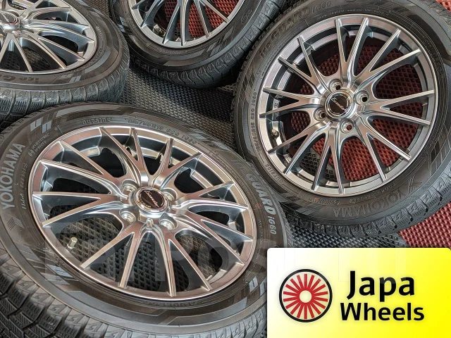 Комплект зимних колес R15 4x100 Hot Stuff Exceeder 185/55R15 из Японии ...