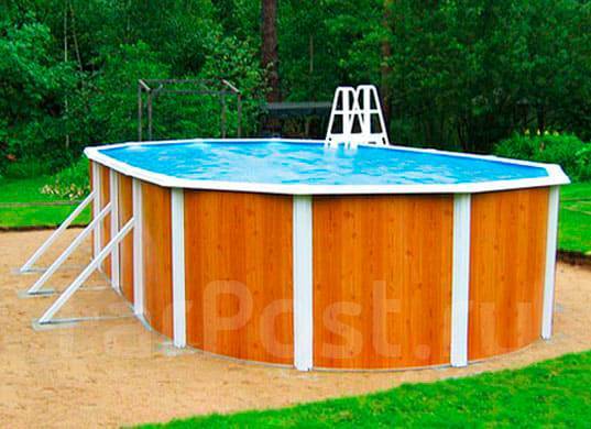 Каркасный бассейн Atlantic Pool Эсприт Биг 10х5.5х1.35 м, новый, в ...