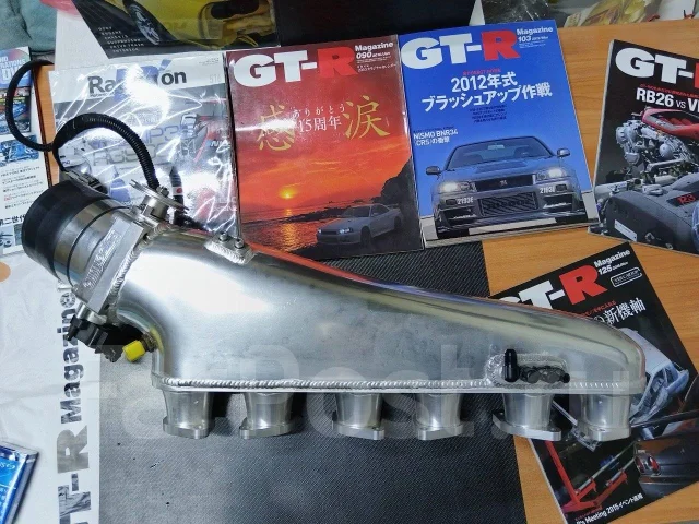 Впускной Коллектор Hypertune RB26 + 100mm Nissan Skyline GT-R R34 ...