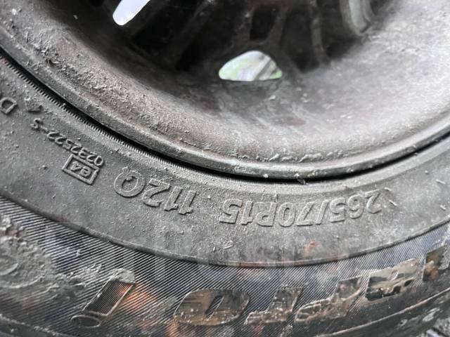 Колесо 265/70/15, 15", 1 шт, 265 мм, 70 %, радиальный, Hankook DynaPro ...