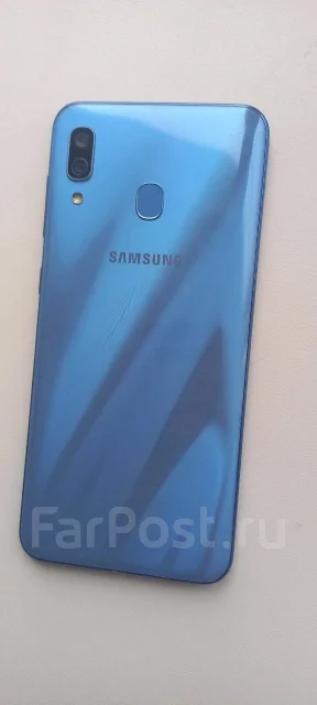Samsung Galaxy A30. �/�, 32 ��, �����, 3G, 4G LTE, Dual-SIM, ����������, NFC ����