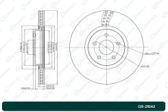   . G-brake FORD Focus II 05-11/KUGA 13-/Transit Connect GR21642 