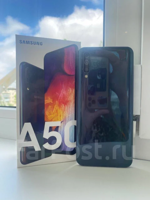 Samsung Galaxy A50. �/�, 128 ��, �����, 4G LTE ����