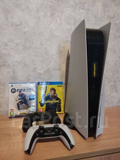 Sony playstation 5 с дисководом 3 ревизия 1 TB во Владивостоке, б/у, в ...