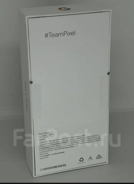 Google Pixel 7 Pro. �����, 512 ��, ������, 3G, 4G LTE, 5G, Dual-SIM, ����������, NFC ����