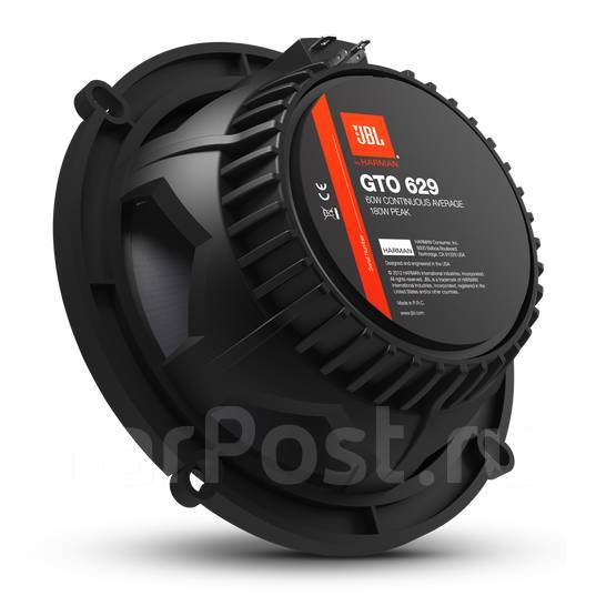 Динамики JBL GTO629, компонентные, без корпуса, новый, в наличии. Цена ...
