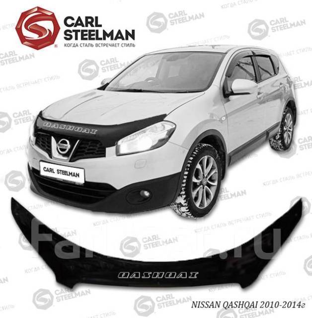 Дефлектор капота Nissan Qashqai (J10), 2010-2014г купить в Хабаровске ...