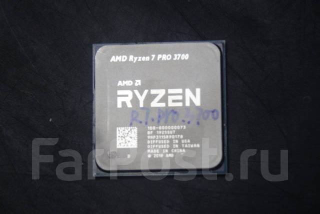 Процессор Ryzen 7 PRO 3700, новый, в наличии. Цена: 11 000₽ в Уссурийске
