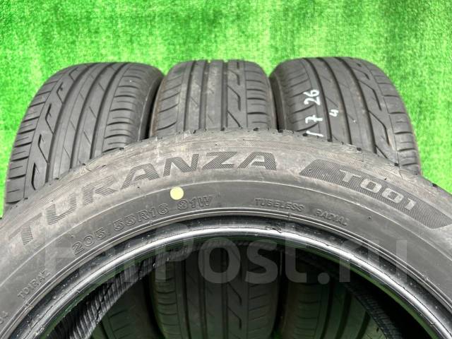 Bridgestone Turanza T001, 205/55 R16, 16", 1 шт, 205 мм, 55 % ...