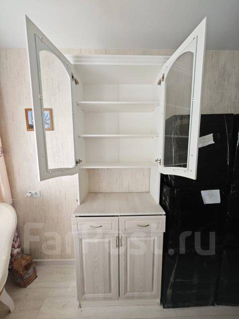 Кухонный буфет 2-х створчатый сандал, лдсп, количество дверей: 4 ...