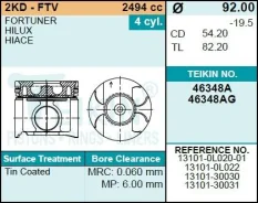 ������� ��������� Teikin 46348AG STD (4��/����) Teikin 46348Agstd 46348AGSTD ����