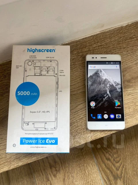 Highscreen Power Ice Evo, 16 гб, 5