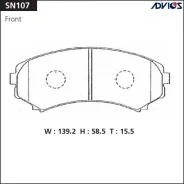 �������� ��������� ������� Advics �������� SN107 SN107 ����