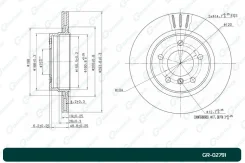 ���� ��������� ������������� G-Brake GR02791 GR02791 ����