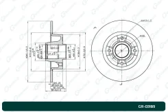 ���� ��������� G-brake GR-03189 GR03189 ����