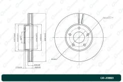 ���� ��������� G-Brake GR20883, �����/������ �������� GR20883 ����