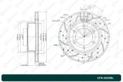     G-brake GFR-02339L  G-brake GFR-02339L GFR02339L 