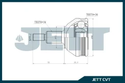 ���� ������� JETT V43-1074 V431074 ����