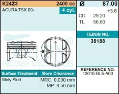������� ��������� Teikin 38188 STD (4��/����) 38188STD ����