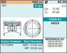 ������� ��������� Teikin 44114 STD (4��/����) 44114STD ����
