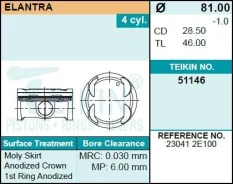 ������� ��������� Teikin 51145 STD (4��/����) 51145STD ����