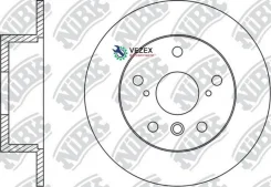 ���� ��������� ����. Toyota Camry ����� IV (V20) 2.2/3.0 ���������� 1996 - 2001 / Mark II ��������� NIBK RN1486 RN1486 ����