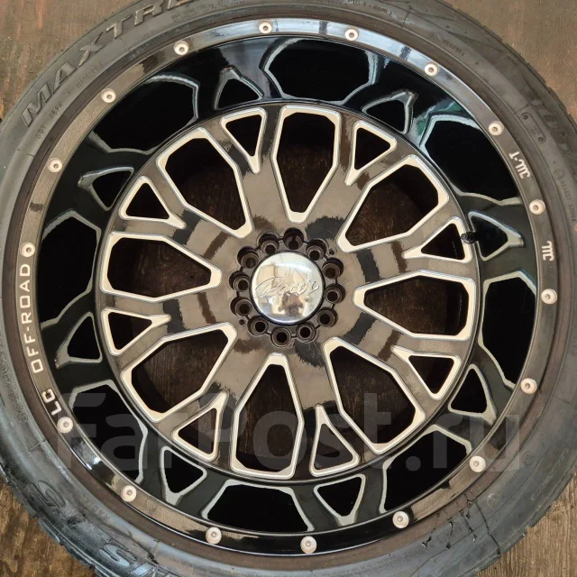 Колеса: Диски LC OFF-ROAD + Шины Maxtrek 305/40R22 / из Японии/ №84505 ...