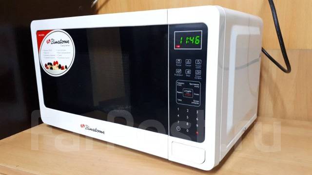 Микроволновая печь binatone, б/у, в наличии. Цена: 3 500₽ в Уссурийске