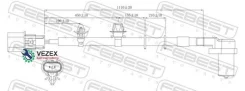 ������ ABS Mitsubishi Lancer/Outlander ���. ���� Febest 04606002 04606002 ����