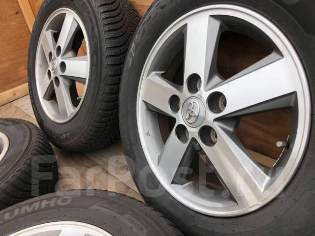 Литые диски Toyota R15. Без пробега по РФ, 15", 1 шт, 5x114.3, 60,1 мм ...