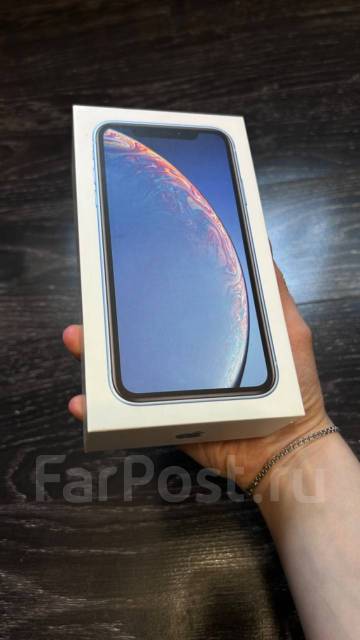 Продам iPhone XR 256 гб голубой б/у в идеале, 6.10", синий, в наличии ...