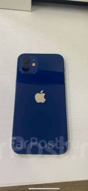 Айфон 12 128 гб, Apple iPhone 12, 6.10", моноблок, синий, 4G LTE, б/у ...