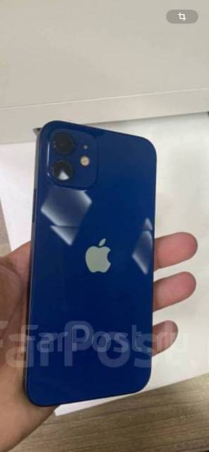 Айфон 12 128 гб, Apple iPhone 12, 6.10", моноблок, синий, 4G LTE, б/у ...