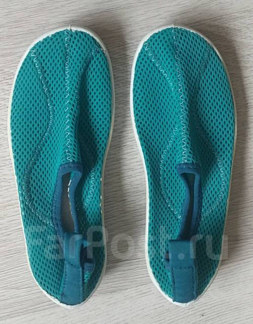 Аквашузы, тапки для купания, пляжные тапочки Decathlon, б/у, в наличии ...