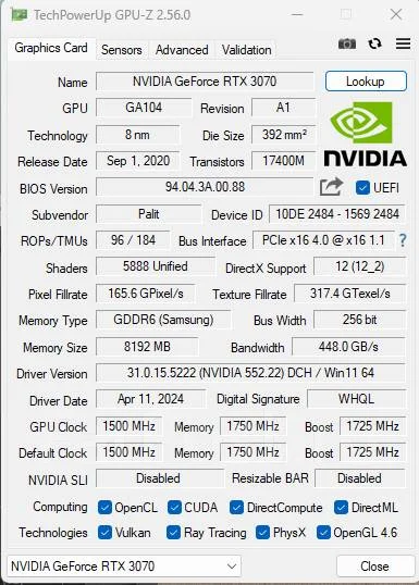 GeForce RTX 3070 ����