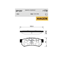 ������� ������ Chevrolet Lacetti GP1257 Sangsin brake ���. GP1257 GP1257 ����