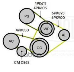  .   / Hyundai Accent (94-) A/C Hyundai Accent (94-) (Cm 0863) Trialli . CM0863 Trialli CM0863 CM0863 