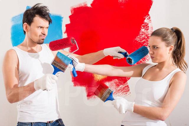 Выравнивание стен под обои. Штукатурка. Шпаклевка. Домашний мастер в ...