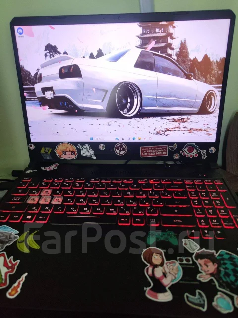 Asus TUF Gaming FX505DD. 15.6", ��� 12 ��, ���� 12���, WiFi: 1, Bluetooth: 1 ����