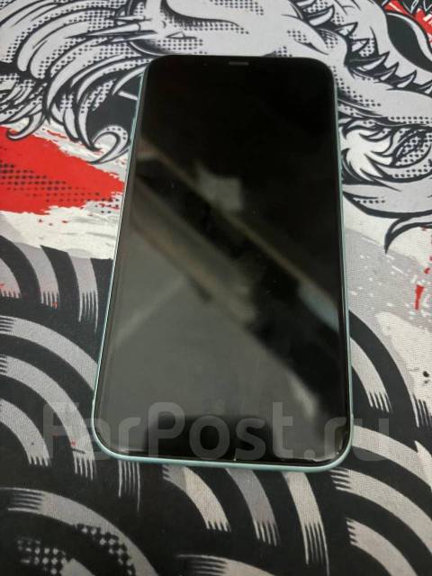 Продается iPhone 11, 128 гб, 6.10", моноблок, зеленый, б/у, в наличии ...