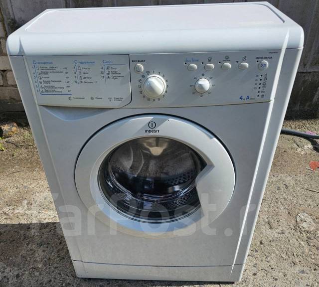 Стиральная машина Indesit. 4КГ. Доставка бесплатно, 4,0 кг, б/у, в ...