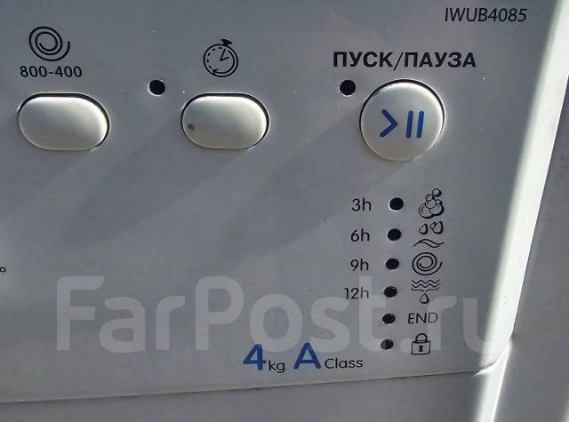 Стиральная машина Indesit. 4КГ. Доставка бесплатно, 4,0 кг, б/у, в ...