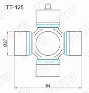 ���������� ���������� ���� TOYO TT125 TT125 ����