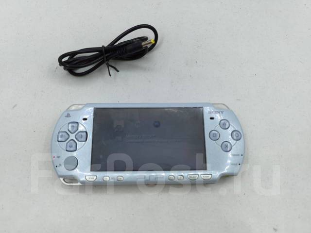 Sony PSP PlayStation Portable 2000 light blue 32GB +600игр, б/у, в ...