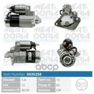 ������� 12V 1,4KW Renault Megane III, Dacia Duster (HS) 1.6 MEAT Doria ���. 5035258 5035258 ����