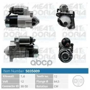 ������� 12V 1,4KW Dacia Logan (LS), Renault Clio II 1.5 dCi Dacia Logan (LS), Renault Clio II 1.5 dCi MEAT Doria ���. 5035009 5035009 ����