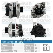 ��������� 14V 90A MEAT Doria ���. 5515312 5515312 ����